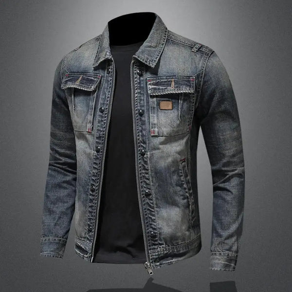 DOMINZZI™ | Veste en jean pour hommes Pyery