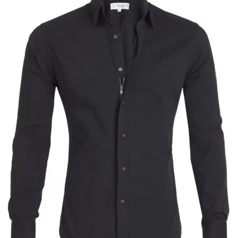 DOMINZZI™ | Chemise Slim avec fermeture à glissière spéciale